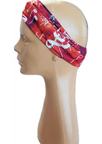 Bagoo Müzik Notaları Deseni Buff- Baf- Bandana- Boyunluk- Saç Bandı fırsatları
