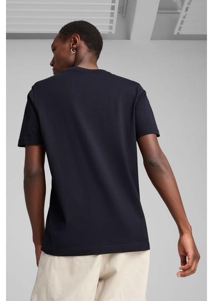 Graphıcs Mountain Tee Lacivert Erkek Kısa Kol T-Shirt fırsatları