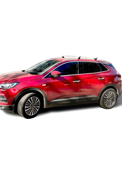 Opel Grandland x Krom Cam Çıtası 6 Prç P.çelik 2017 ve Üzeri