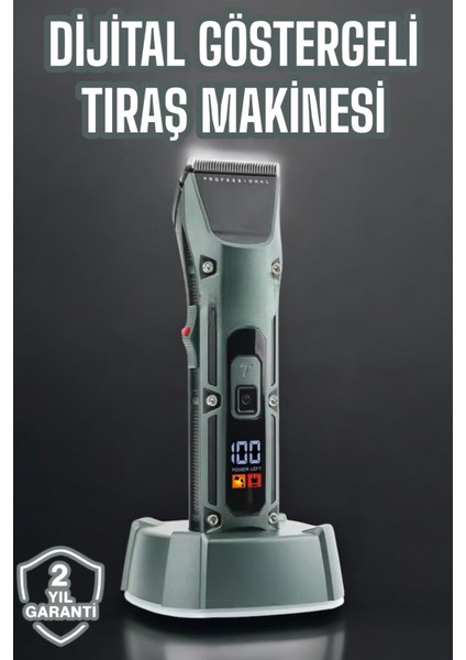 Tıraş Makinesi Uzun Pil Ömrü Şarjlı Günlük Tıraş Makinesi