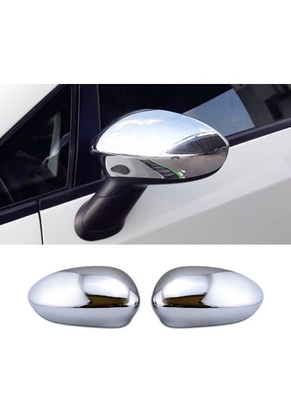 Fiat Punto Abs Plastik Krom Kaplama Ayna Kapağı 2 Parça 2006 ve Üzeri