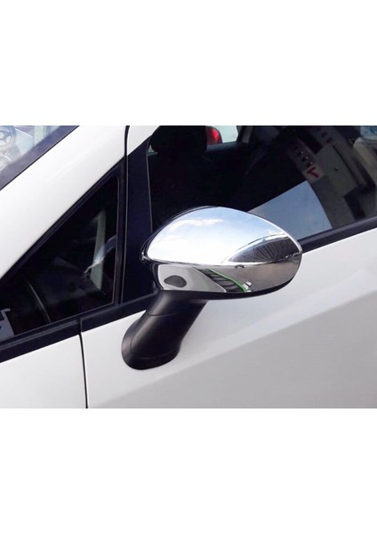 Fiat Punto Abs Plastik Krom Kaplama Ayna Kapağı 2 Parça 2006 ve Üzeri modelleri