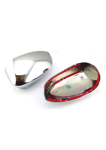 Fiat Punto Abs Plastik Krom Kaplama Ayna Kapağı 2 Parça 2006 ve Üzeri