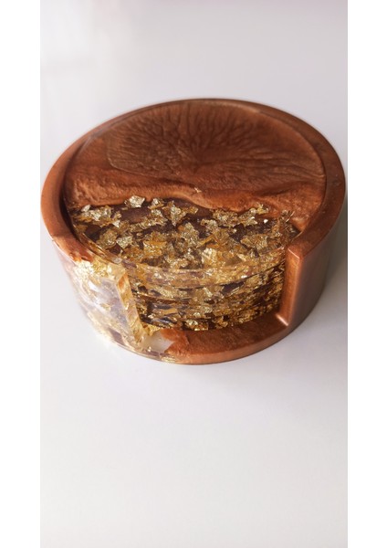 Tutucu ve Bardak Altlığı Seti 4'lü, Yeni Ev Dekoru ve Hediye, Modern Bardak Altlığı Seti, Reçine Bardak Altlıkları, Kişiselleştirilmiş Hediyeler, Eve Taşınma Hediyeleri,