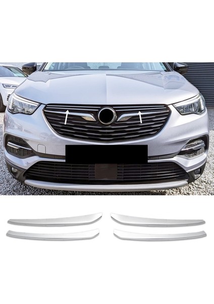 Opel Grandland x Krom Ön Panjur 4 Prç P.çelik 2017 ve Üzeri