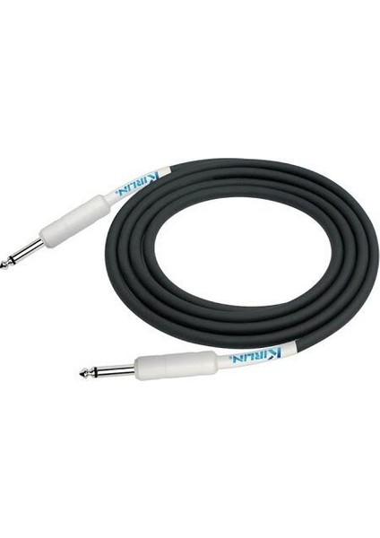 IPCH-241-3M/HWH Gitar Kablosu 3 Metre Enstruman Kablosu 24 Awg 1/4 Mono Plug