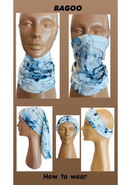 Pusula Desen Bagoo Buff- Baf- Bandana -Boyunluk- Saç Bandı indirimleri