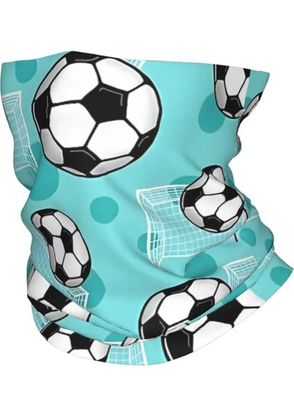 Futbol Topu Tasarımı Çok Fonksiyonlu Buff- Baf- Bandana- Boyunluk -Saç Bandı