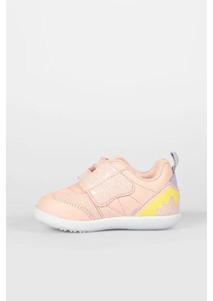 Donut Ortapedik Kauçuk Hafif Taban Cırtlı Bebe Ilk Adım Spor Ayakkabı Pudra fiyatları