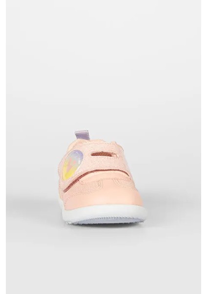 Donut Ortapedik Kauçuk Hafif Taban Cırtlı Bebe Ilk Adım Spor Ayakkabı Pudra fırsatları