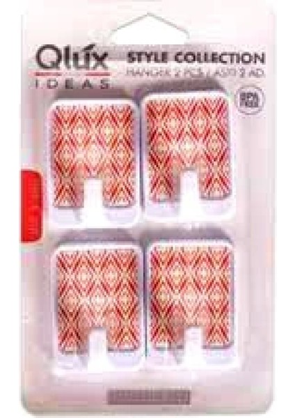 4 Parça Büyük Kare Yapışkan Askı (4887)