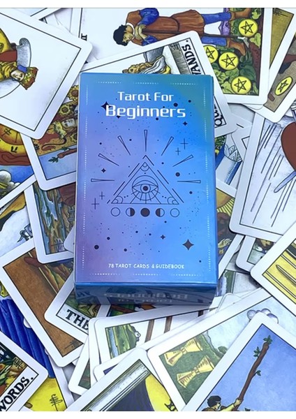 Tarot For Beginners Yeni Başlayanlar Için 78 Adet Tarot Kartları ve Tanıtım Kitapçığı