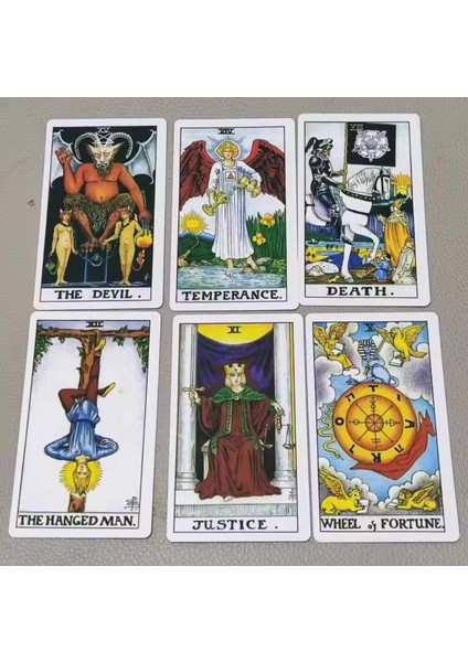 Tarot For Beginners Yeni Başlayanlar Için 78 Adet Tarot Kartları ve Tanıtım Kitapçığı fırsatları