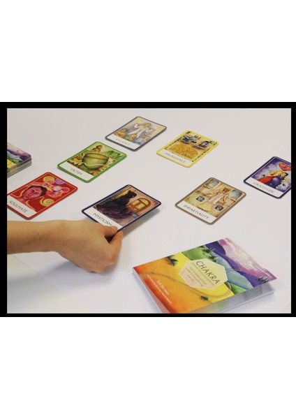 Chakra Wisdom Oracle Tarot Kartları Seti-49 Adet Kart ve Detaylı Anlatım Kitapçığı