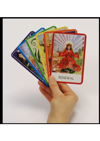 Chakra Wisdom Oracle Tarot Kartları Seti-49 Adet Kart ve Detaylı Anlatım Kitapçığı