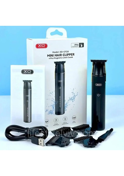 Mini Tıraş Makinesi Şarj Edilebilir Saç Kesme Makinesi Mını Haır Clıpper Xo-Cf20 fiyatları