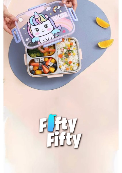 Lunch Box 750 ml (Sızdırmaz,karışmaz Üç Bölmeli) Yeni Nesil Sefer TASI-FFLBOX50555