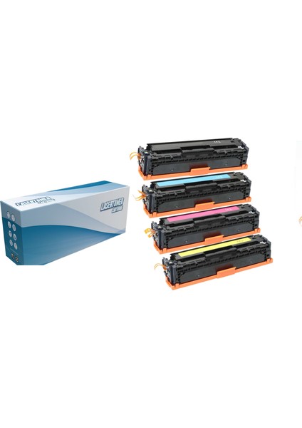 Canon CRG-067 I-Sensys MF-655CX Muadil Toner 4 Renk 1 Set Chipli