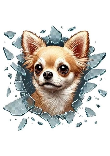 Fulcar Chiuahua Araç Stickerı fiyatları