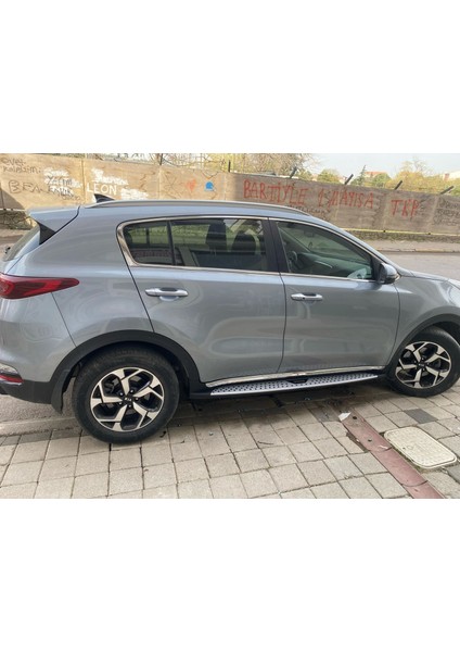 Kia Sportage 2016-2020 Parlak Nikelaj Detaylı Oem Basamak fiyatları