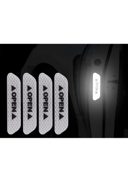 Reflektif Araç Kapı Stickerı fiyatları