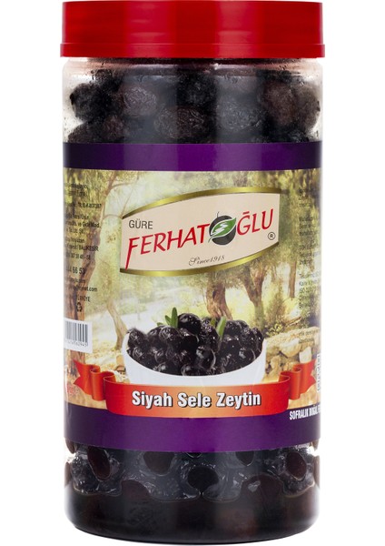 Siyah Sele Zeytin 1 kg