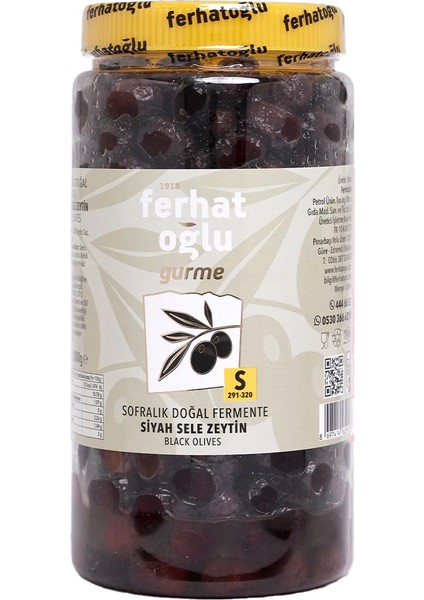 Siyah Sele Zeytin 1 kg