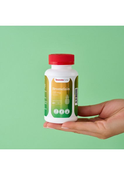 Bromelain 220 Mg Takviye Edici Gıda 60 Tablet fiyatları