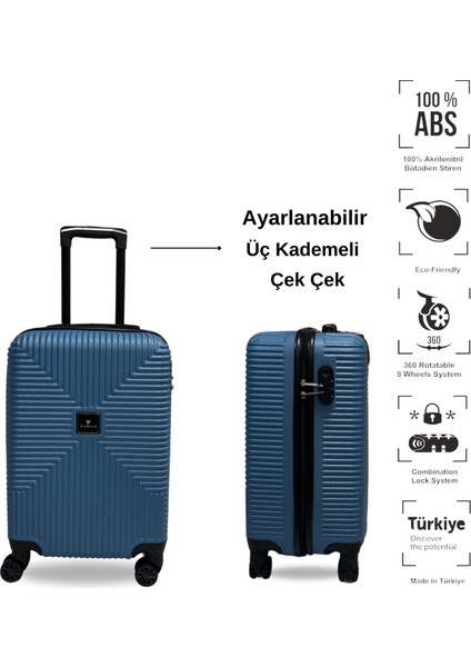 Bowtie Abs Küçük (Kabin) Boy Valiz