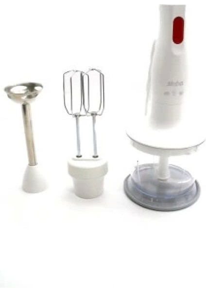 Blender Seti Doğrayıcı - Mikser - Blender 600ML Hazne 350W SHB-3182 (4887)