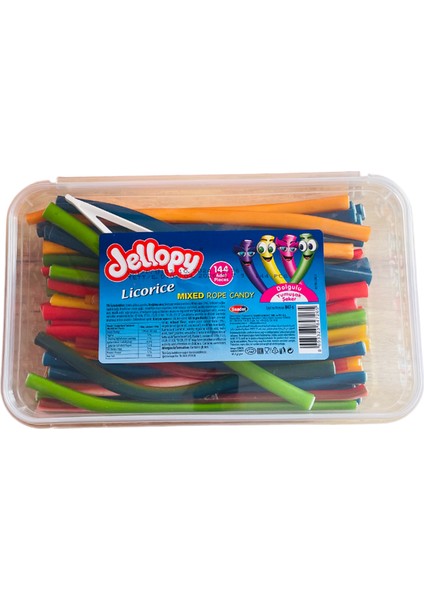 Jellopy Uzun Kutu Jelibon 144 Adet