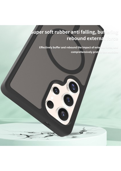 Samsung Galaxy S25 Uyumlu Mat Renkli Magsafe Arka Koruma Kılıf fırsatları