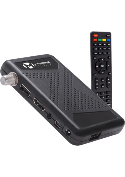 Magbox Natural Plus Full Hd + USB Mini Hd Uydu Alıcısı Tkgsli + Youtubelu (4887)