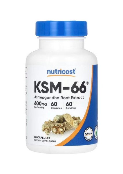 cost Organic KSM66 Korean Hint Ginseng 600 Mg 60 Capsul