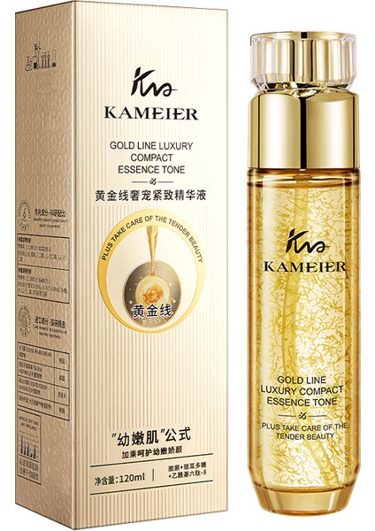 Kameıer 120ML – Altın Parçacıklı Nemlendirici ve Çizik Giderici Serum