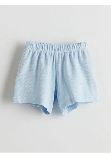 Lcw Baby Pamuklu Erkek Bebek Şortlu Pijama Takım fırsatları