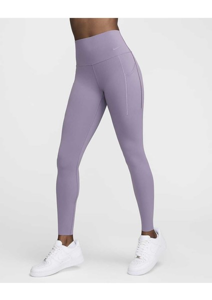 Universa Orta Destekli Yüksek Belli Cepli Premium Kadın Taytı