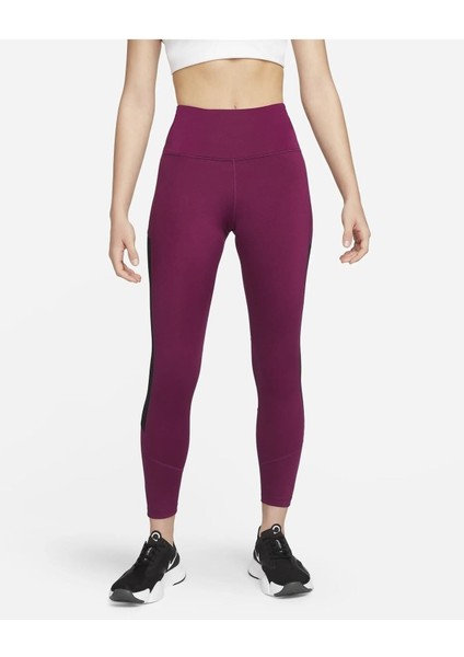 Air Women's 7/8-Length High-Waisted Pocket Running Leggings Kadın Spor Taty