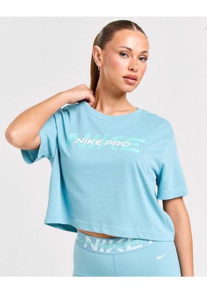 Pro Graphic Cropped Training Short-Sleeve Kadın Tişört Ndd Sport