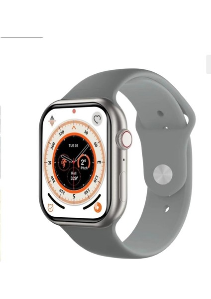HZ9PRO Mini Multi Fonksiyonel S.mart Watch 41 mm Titanyum Kasa 128M Ram Sayısız Özellik
