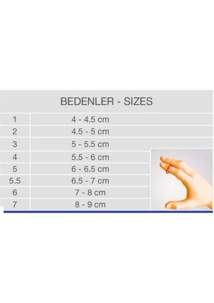 Parmak Ateli Mallet Finger No: 2