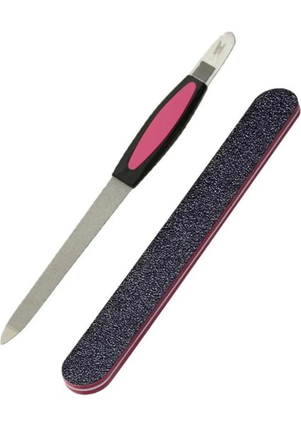 2'li Kağıt Törpü + Törpü Manikür Seti Makyaj Organizer