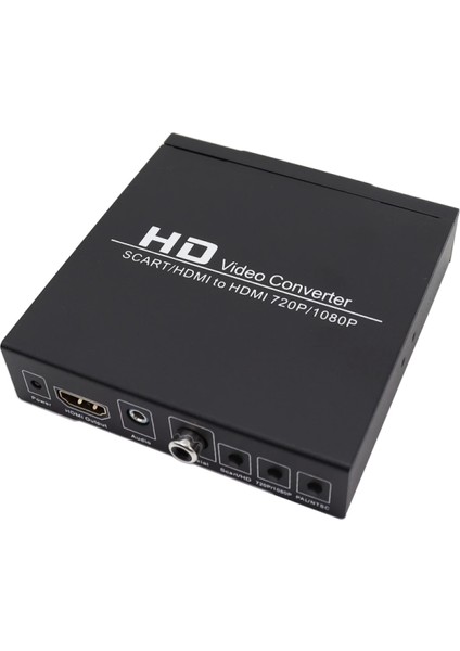 Adaptörlü Scart-Hdmı To HDMI Çevirici Dönüştürücü Converter (4887) fiyatları
