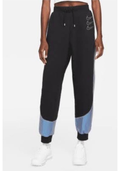 Sportswear Fleece Graphic Mid-Rise Opal Shine Kadın Eşofman Altı DD5129-010