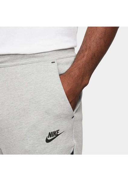 Tech Fleece Overlay Erkek Gri Eşofman Altı