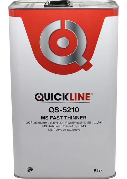 Quickline QS-5210 Akrilik Tiner Hızlı 5 Lt.