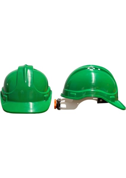Karam KB660 Vidalı Baret Beyaz Iş Güvenliği Başlığı Ayarlanabilir Darbe Dayanımlı Koruyucu