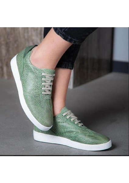 Bağcıklı Kadın Spor Ayakkabı, Iç Dış Deri fiyatları