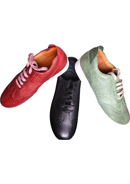 Bağcıklı Kadın Spor Ayakkabı, Iç Dış Deri fiyatları