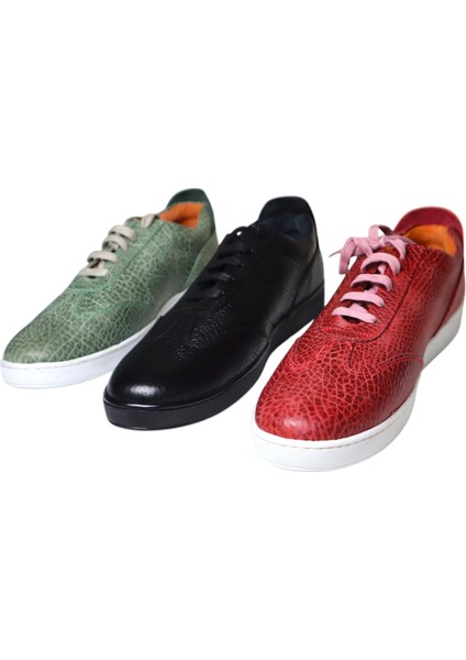 Bağcıklı Kadın Spor Ayakkabı, Iç Dış Deri modelleri